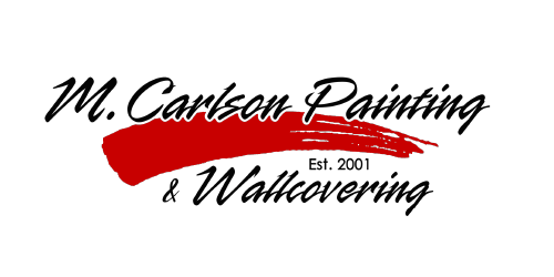 Bennet Family Park Sponsor Logo - M Carlson Painting & Wallcovering